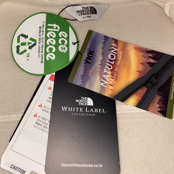 The North Face Jackets Coats Rare The North Face White Label Rimo Fleece Poshmark